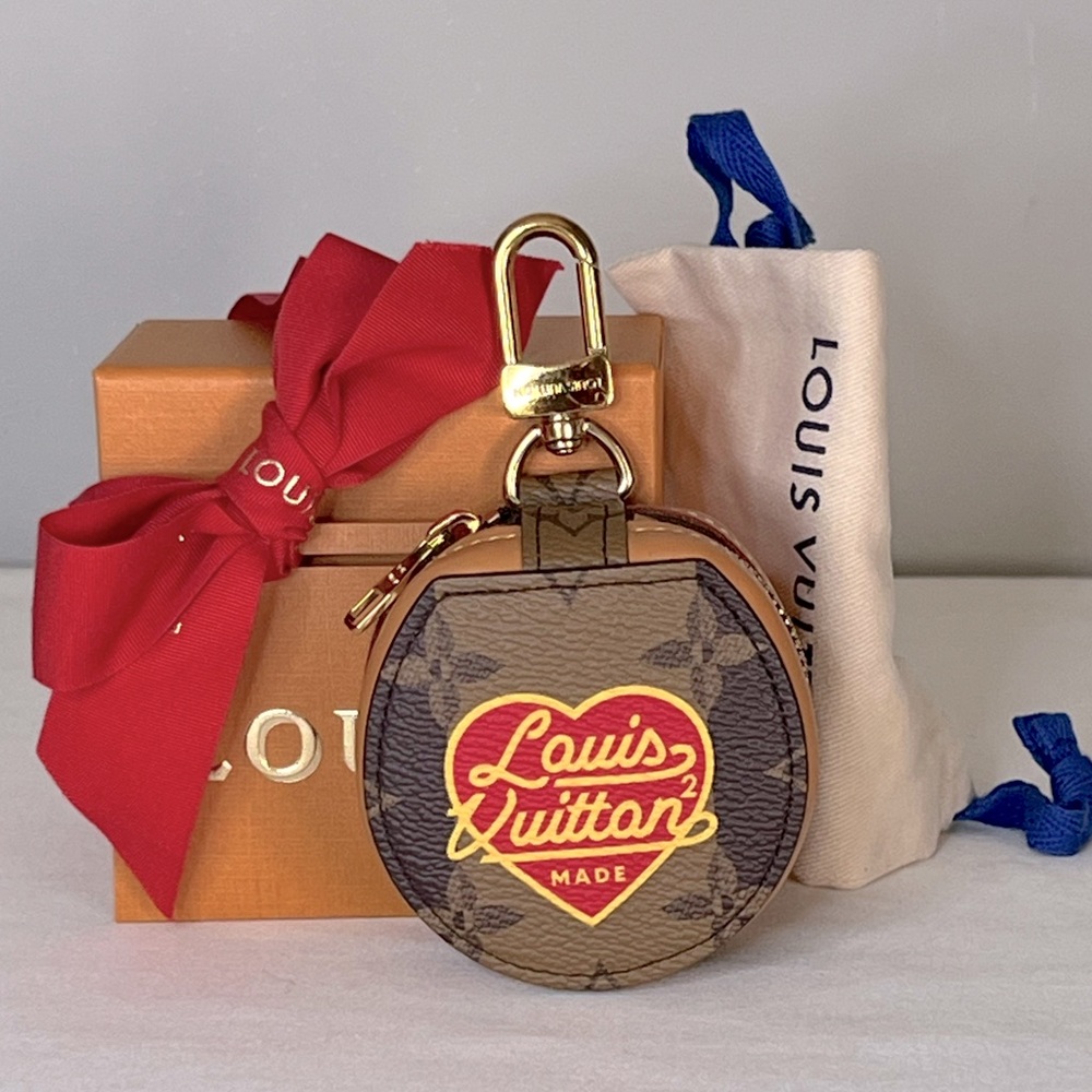 Louis Vuitton X Nigo Reverse Monogram Tiger Wireless Earphones Case